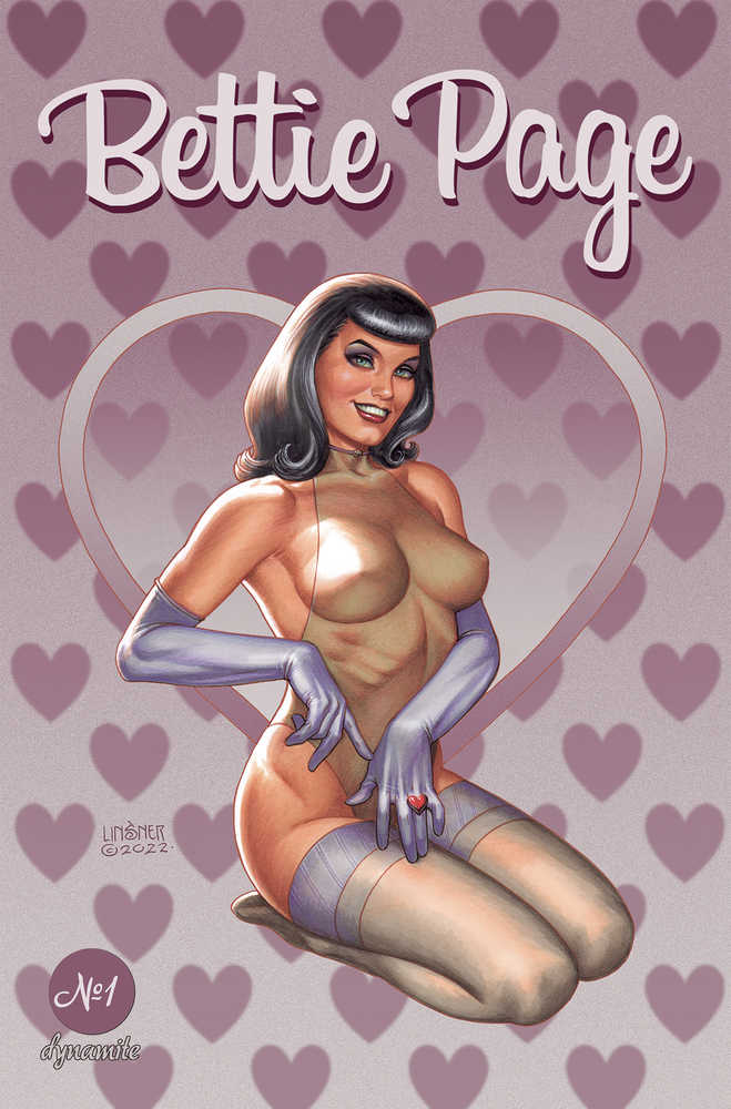 Bettie Page #1 Cover A Linsner