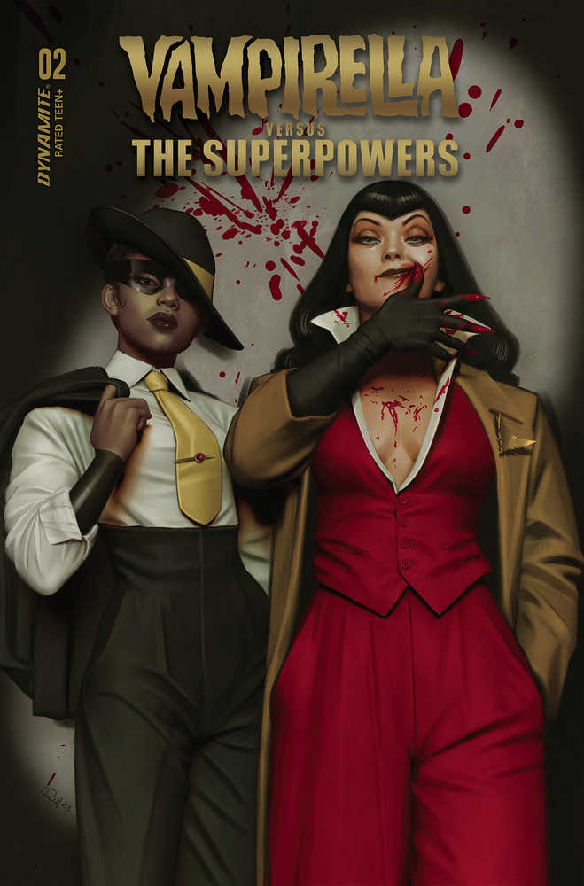 Vampirella vs Superpowers #2 Cover E Puebla