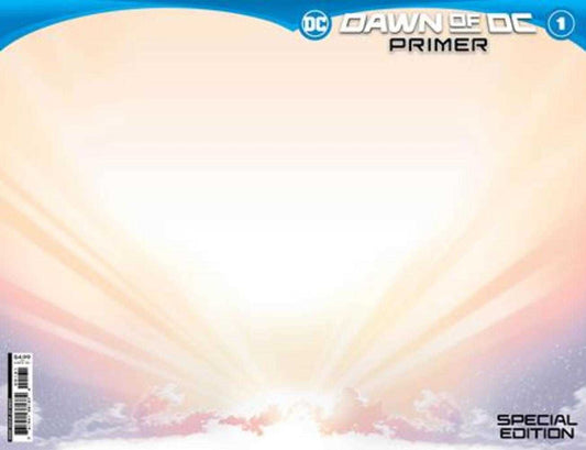 Dawn Of DC Primer 2023 Special Edition Blank Variant