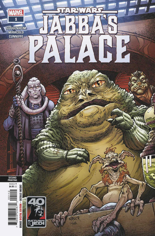 Star Wars: Return Of The Jedi - Jabba'S Palace 1 Todd Nauck 2nd Print Variant