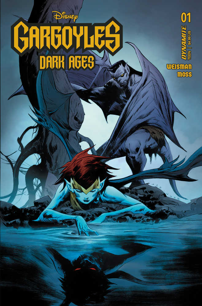 Gargoyles Dark Ages #1 Cover H 10 Copy Lee Original
