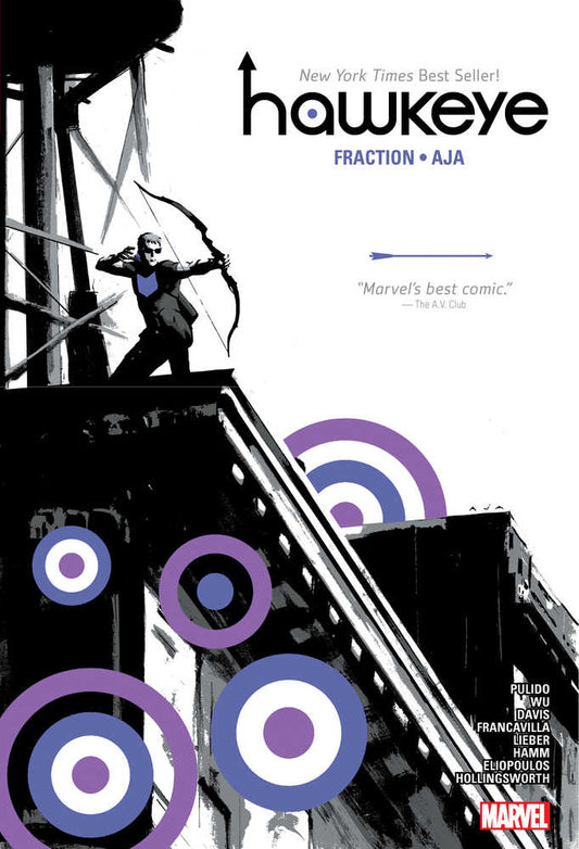 Hawkeye By Fraction And Aja Omnibus Hardcover New Printing