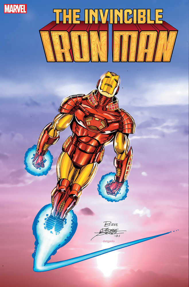 Invincible Iron Man 8 George Perez Variant