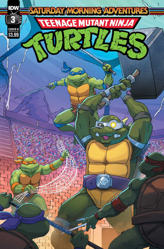 Teenage Mutant Ninja Turtles: Saturday Morning Adventures (2023-) #3 Variant B (Schoening)