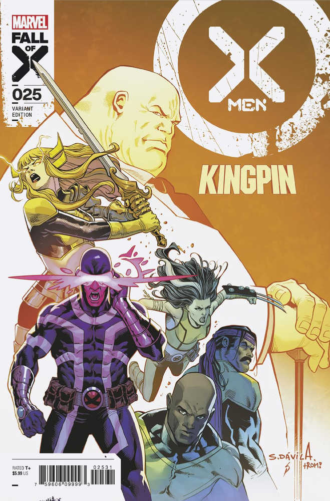 X-Men #25 Sergio Davila Kingpin Variant