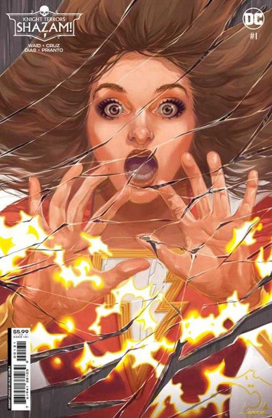 Knight Terrors Shazam #1 (Of 2) Cover C Helene Lenoble Card Stock Variant