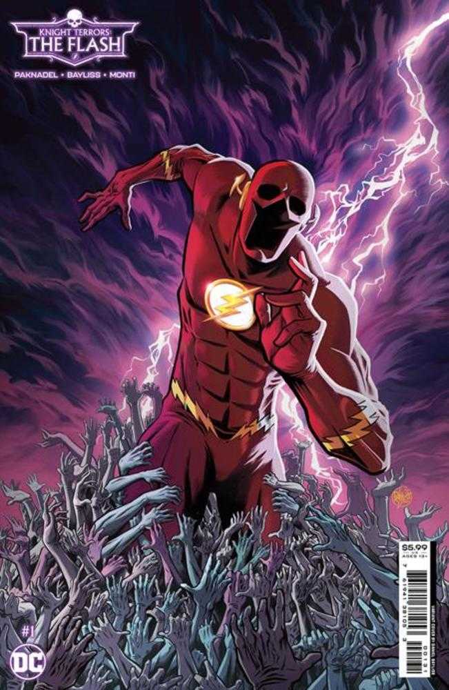 Knight Terrors Flash #1 (Of 2) Cover C Daniel Bayliss Card Stock Variant