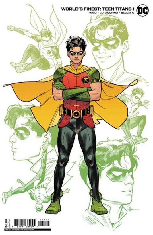 Worlds Finest Teen Titans #1 (Of 6) Cover B Evan Doc Shaner Card Stock Variant