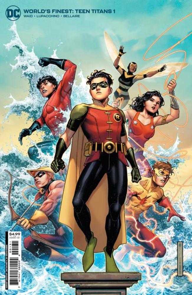 Worlds Finest Teen Titans #1 (Of 6) Cover C Jim Cheung Card Stock Variant