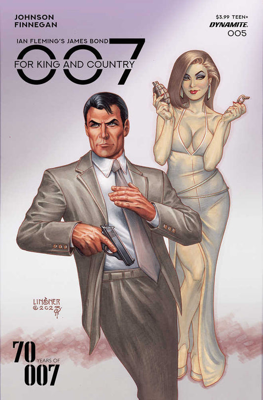 007 For King Country #5 Cover A Linsner