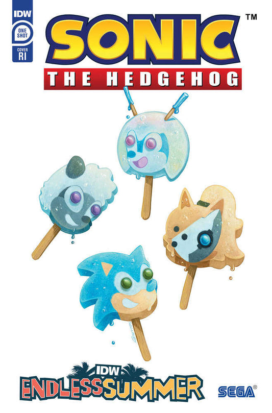 Idw Endless Summer--Sonic The Hedgehog Variant Ri (25) (Haines)