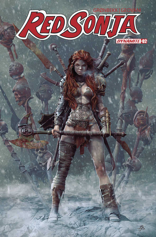 Red Sonja 2023 #2 Cover C Barends