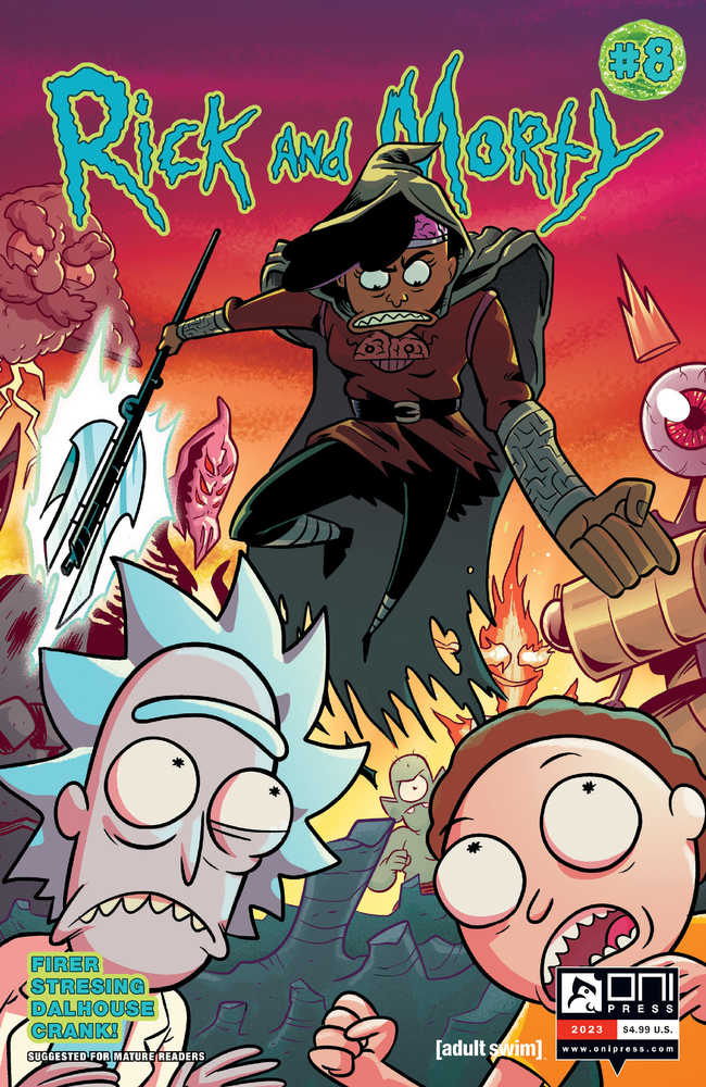 Rick And Morty #8 Cover A Stresing (Mature)