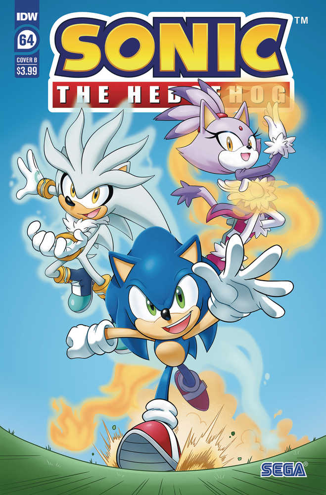 Sonic The Hedgehog #64 Cover B Hernandez