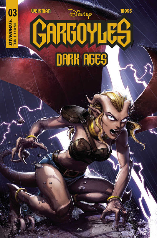 Gargoyles Dark Ages #3 Cover A Crain