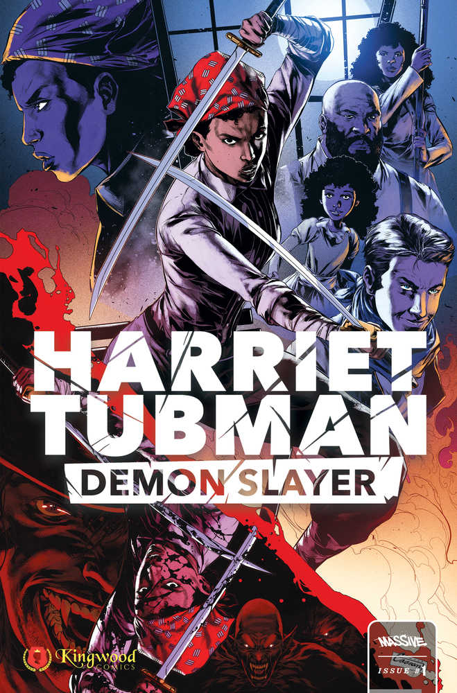 Harriet Tubman Demon Slayer #1 Cover C White (Mature)