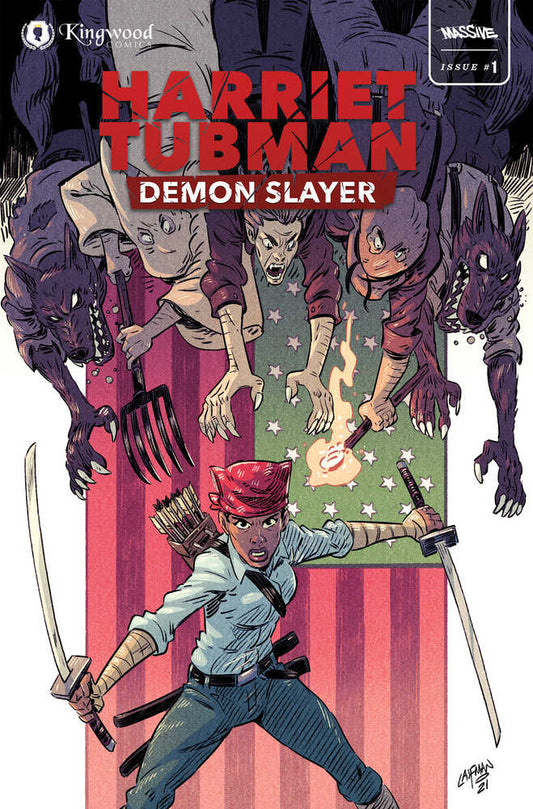 Harriet Tubman Demon Slayer #1 Cover E Laufman (Mature)