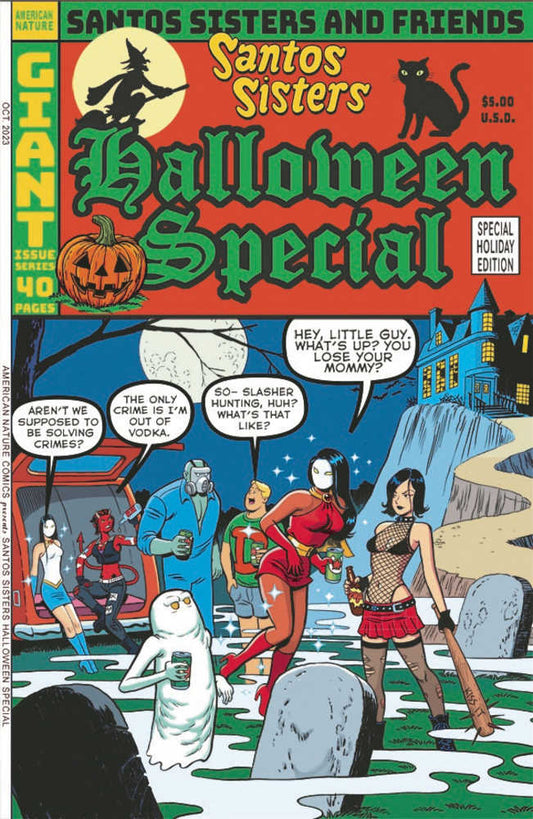 Santos Sisters Halloween Special Cover A Regular (Mature)