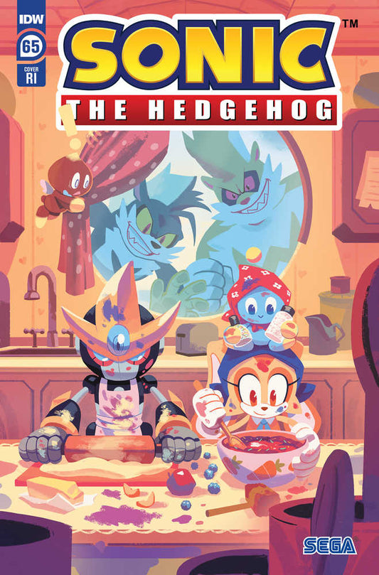 Sonic The Hedgehog #65 Cover C 10 Fourdraine