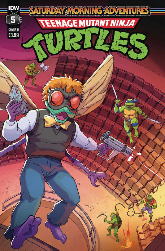 Teenage Mutant Ninja Turtles Saturday Morning Adventure 2023 #5 Cover B Schoening