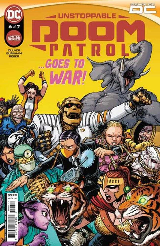Unstoppable Doom Patrol #6 (Of 7) Cover A Chris Burnham