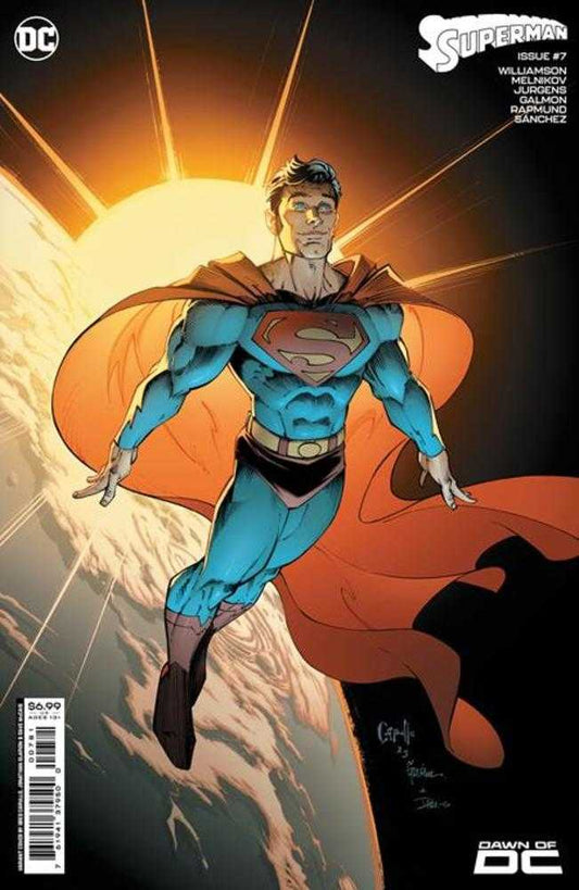 Superman #7 Cover F Greg Capullo & Jonathan Glapion Card Stock Variant (#850)