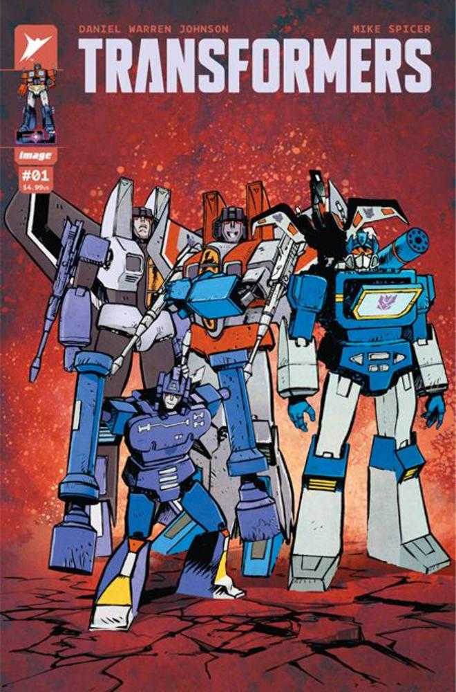 Transformers #1 Cover C Johnson & Spicer