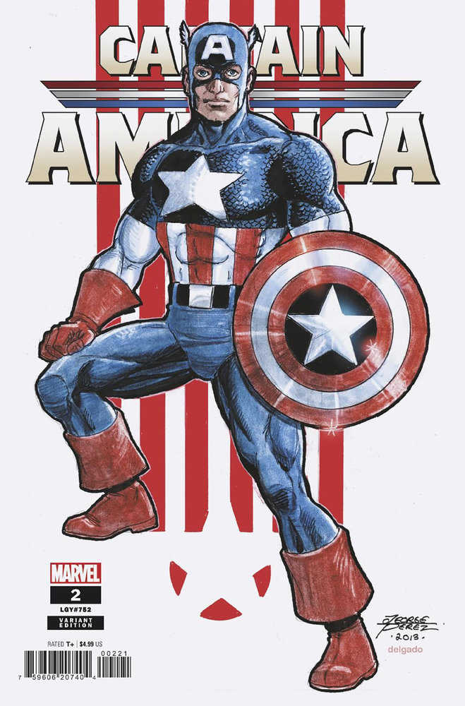 Captain America 2 George Perez Variant