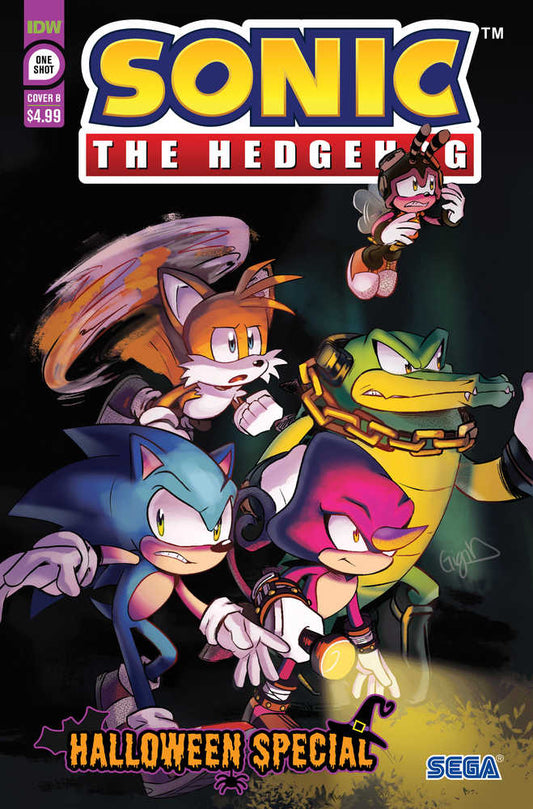 Sonic Hedgehog Halloween Special #1 Cover B Dutreix
