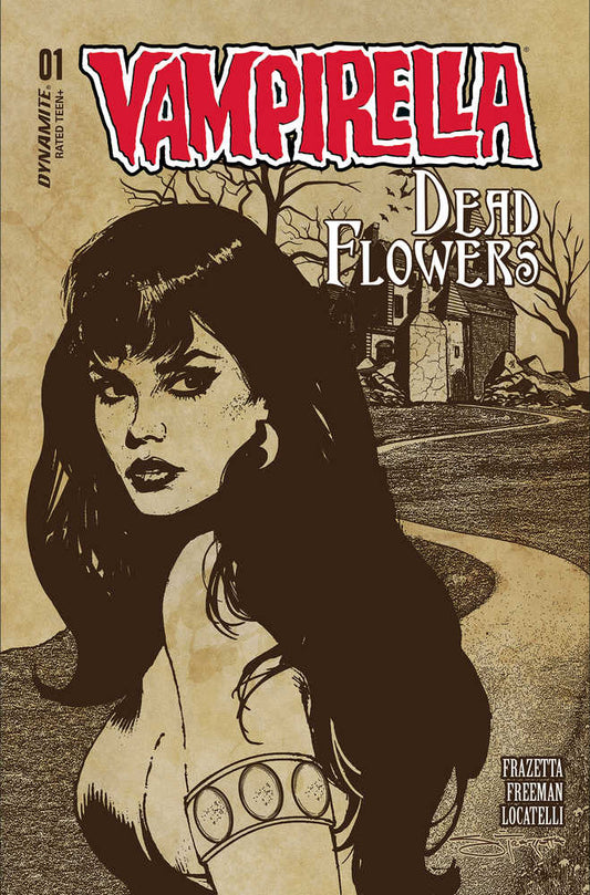Vampirella Dead Flowers #1 Cover D Frazetta & Freeman