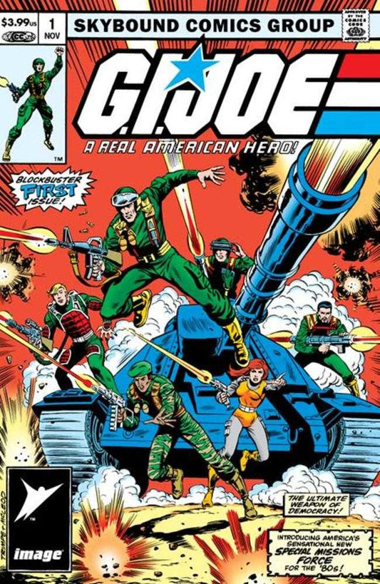 G.I. Joe A Real American Hero #1 (One Shot) Cover A Herb Trimpe & Bob McLeod Larry Hama Cut
