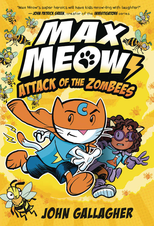 Max Meow Cat Crusader Graphic Novel Volume 05 Attack Of Zombees