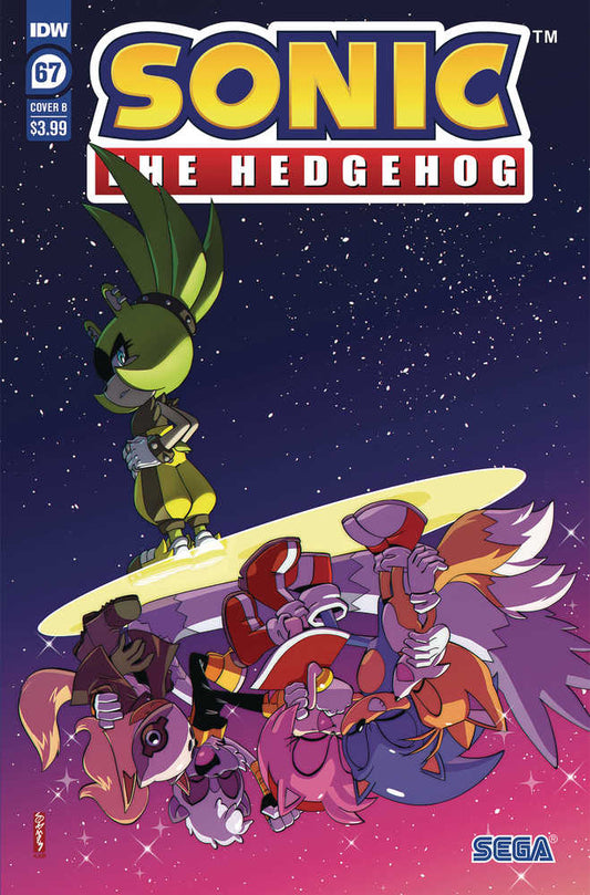 Sonic The Hedgehog #67 Cover B Jampole