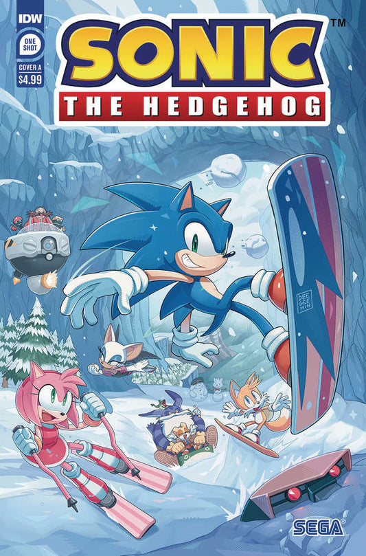 Sonic The Hedgehog Winter Jam One Shot #1 Cover A Kim