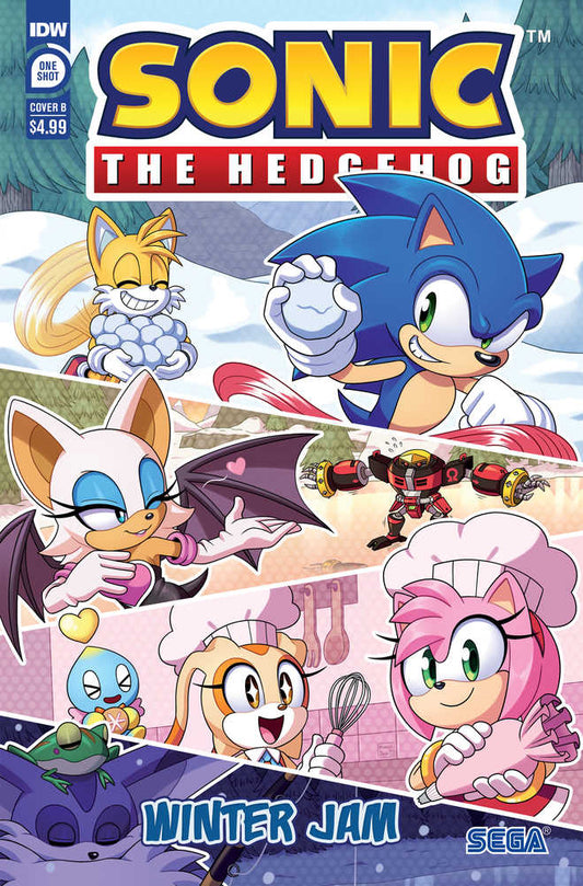 Sonic The Hedgehog Winter Jam One Shot #1 Cover B Oz