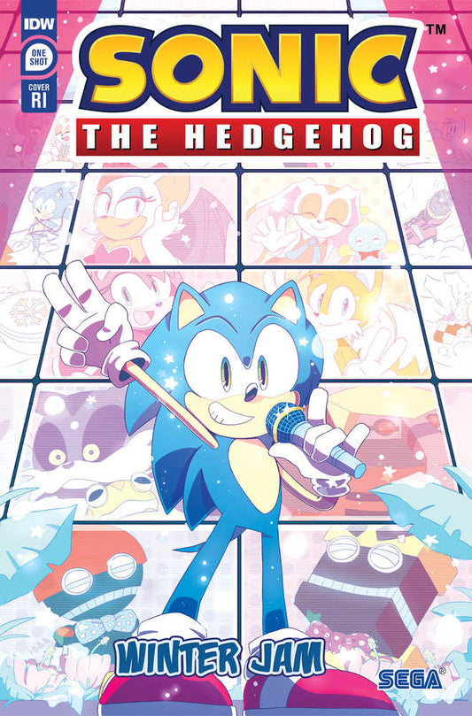 Sonic The Hedgehog Winter Jam One Shot #1 Cover C 10 Copy Ata