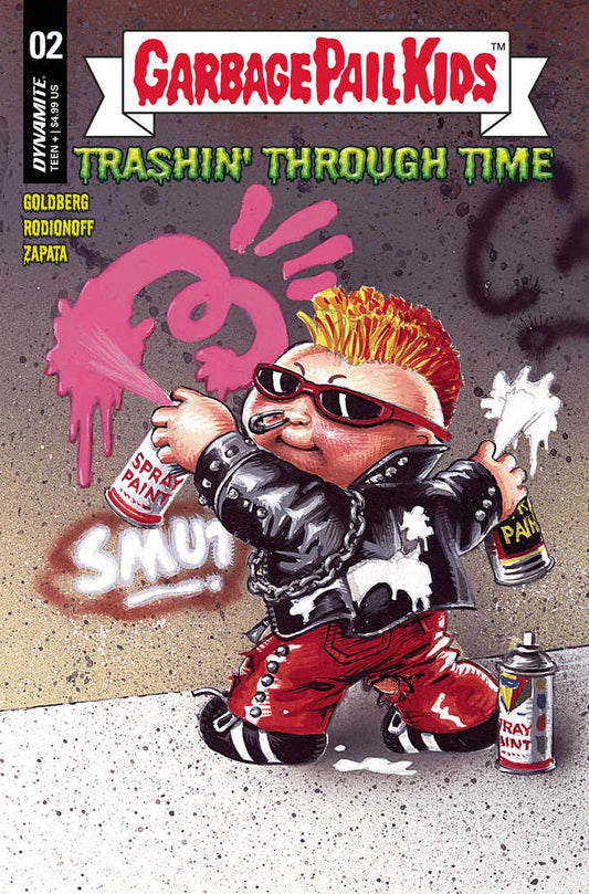Garbage Pail Kids Through Time #2 Cover D Classic Trading Card