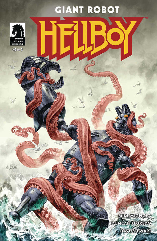 Giant Robot Hellboy #2 Cover A Fegredo