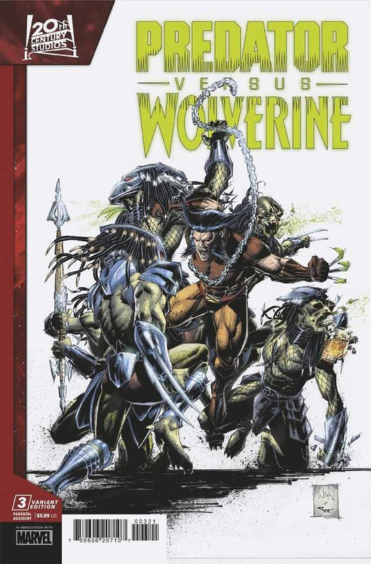 Predator vs Wolverine #3 Whilce Portacio Variant