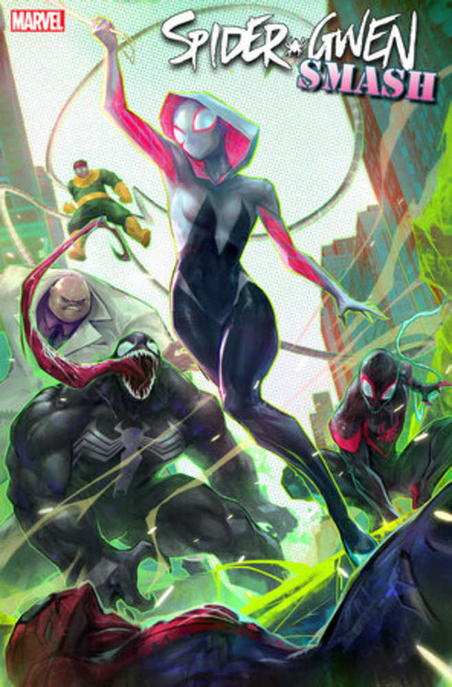 Spider-Gwen Smash #1 Ivan Tao Variant