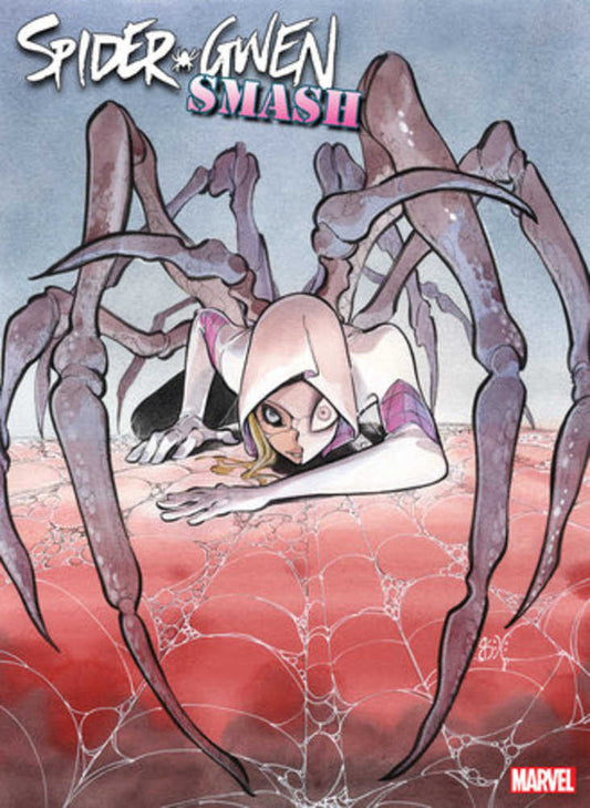 Spider-Gwen Smash #1 Peach Momoko Nightmare Variant