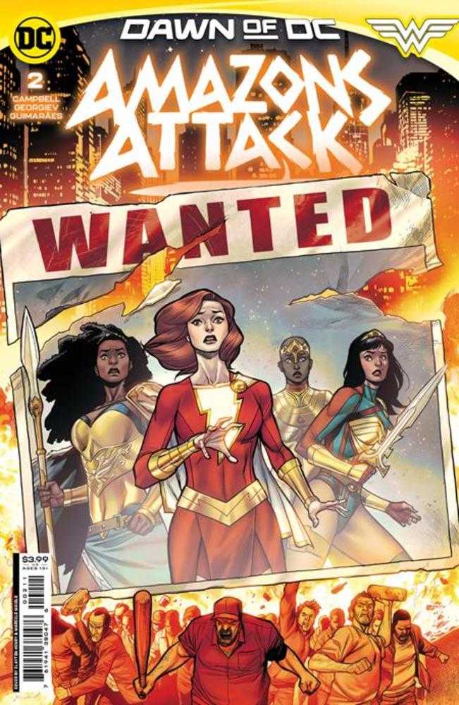 Amazons Attack #2 Cover A Clayton Henry