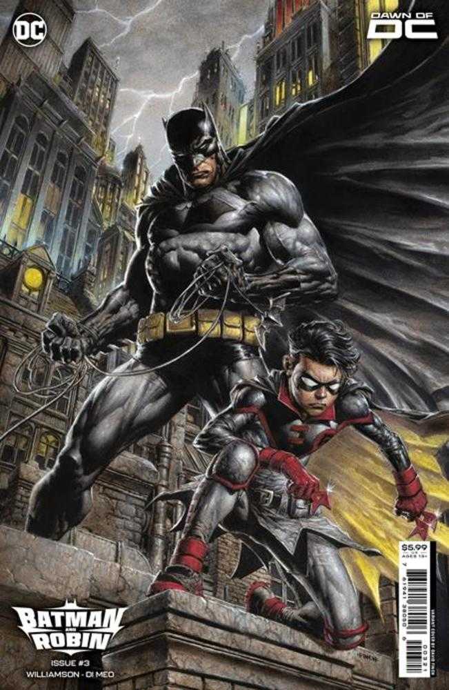 Batman And Robin #3 Cover B David Finch Card Stock Variant