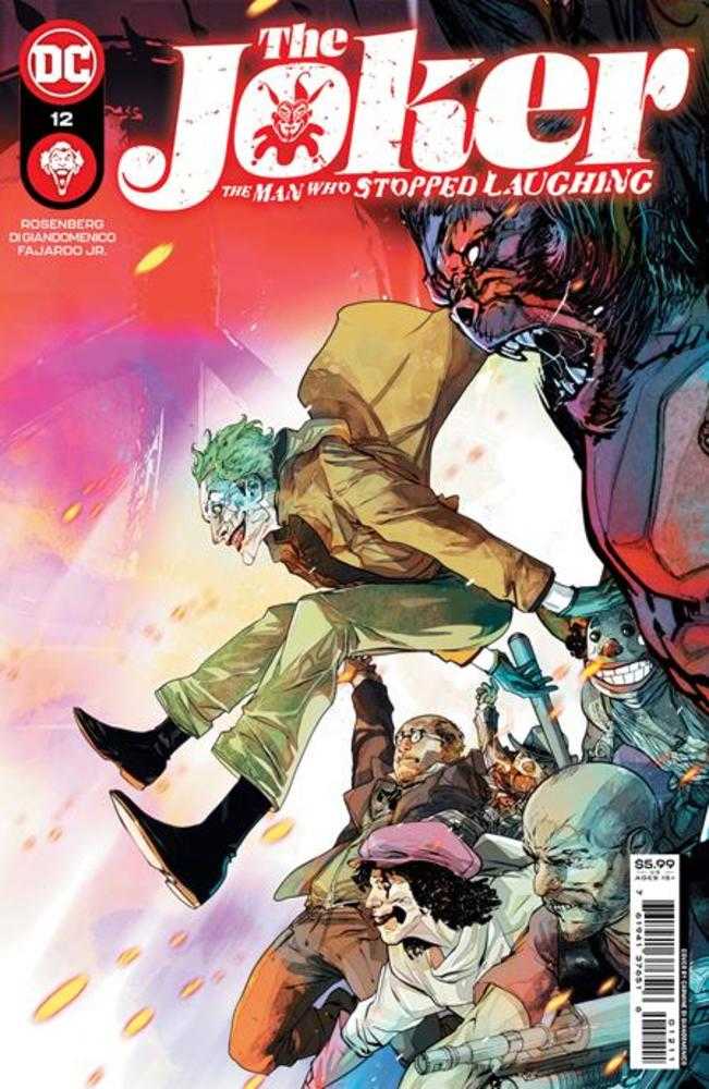 Joker The Man Who Stopped Laughing #12 Cover A Carmine Di Giandomenico