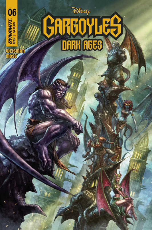 Gargoyles Dark Ages #6 Cover B Quah