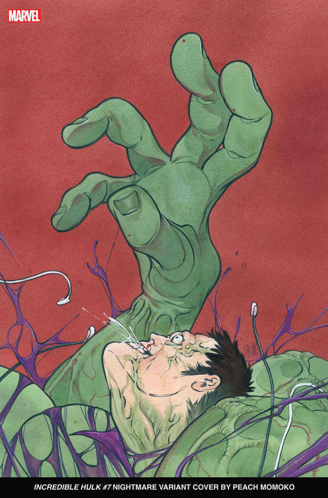 Incredible Hulk #7 Peach Momoko Nightmare Variant
