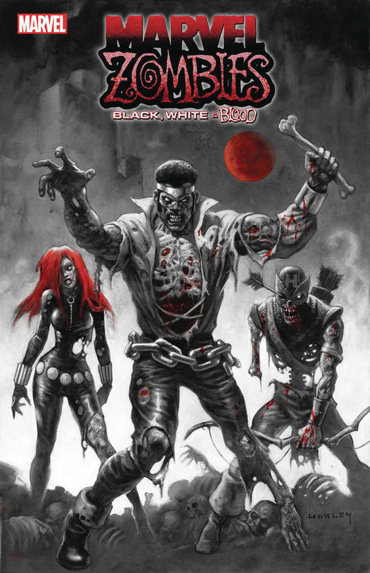 Marvel Zombies Black White Blood #3 Alex Horley Variant
