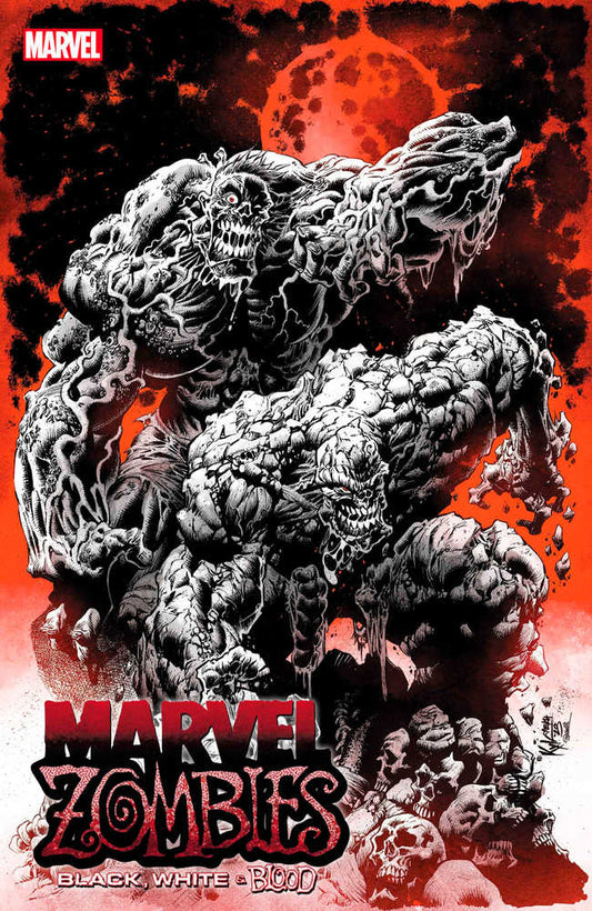 Marvel Zombies Black White Blood #4