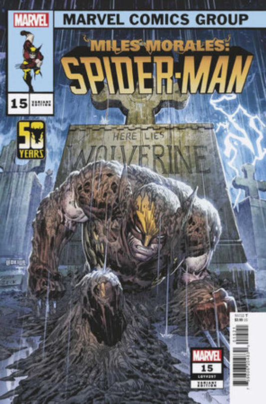 Miles Morales Spider-Man #15 Ken Lashley Wolverine Variant