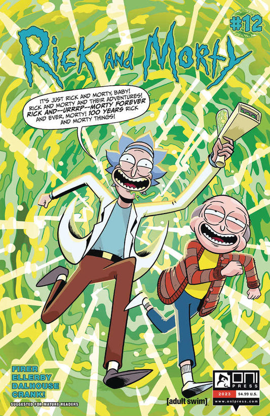 Rick And Morty #12 Cover A Ellerby (Mature)